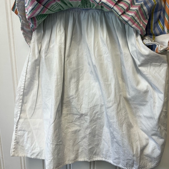 Striped Multicolor Kids Casual Dress - Picture 4 of 9